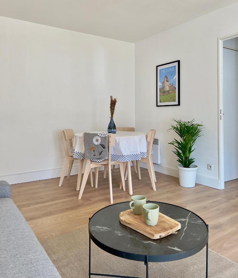 La Voulzie Appartement - Proche Centre Avec Parking Prive Provins Luaran gambar